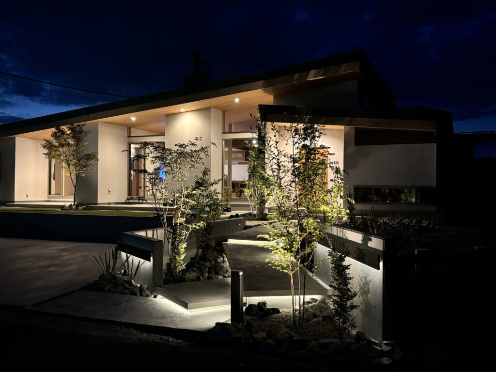 フロートステップとラインライト